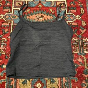 Outdoor voices tank top with built in bra